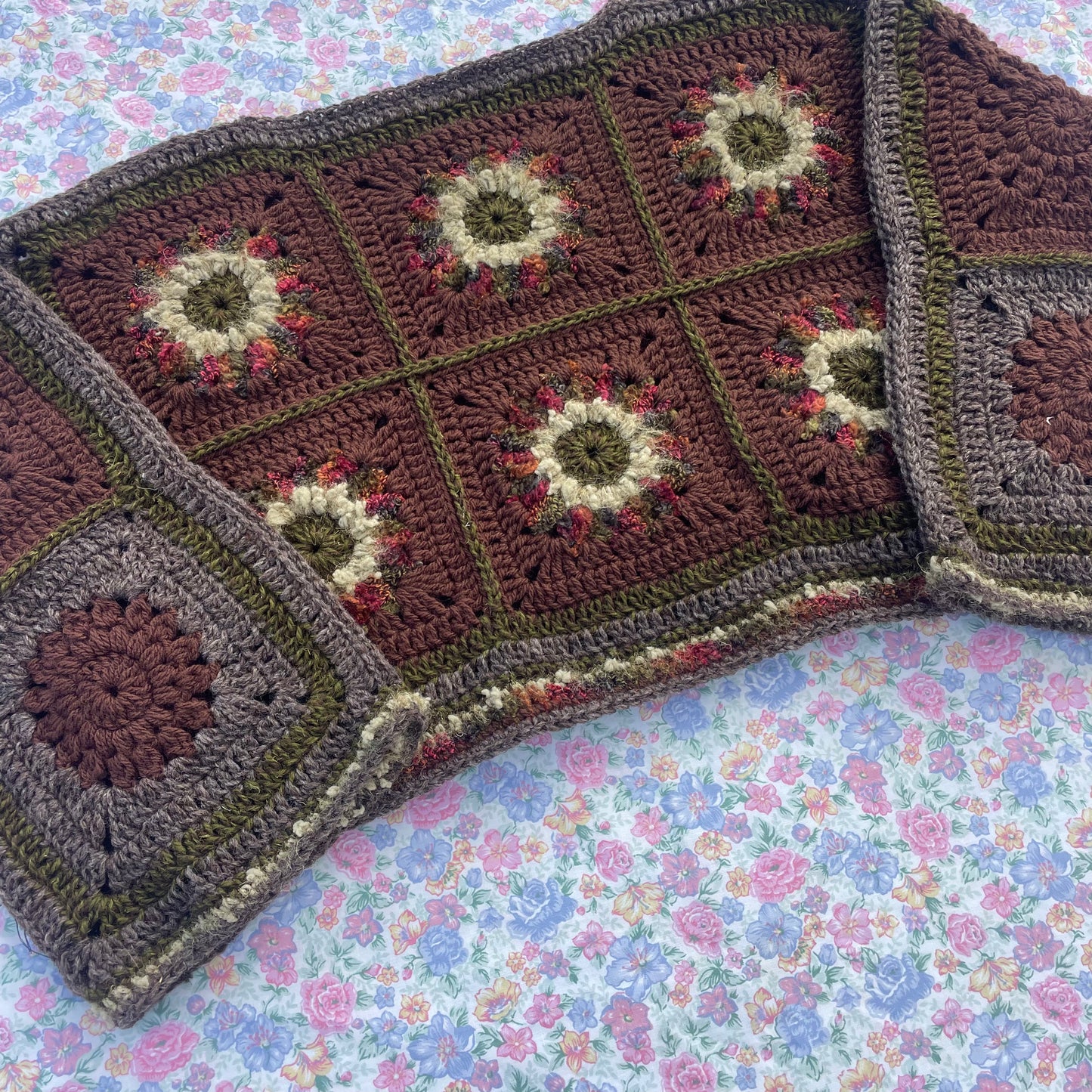 Cropped Flower Jumper