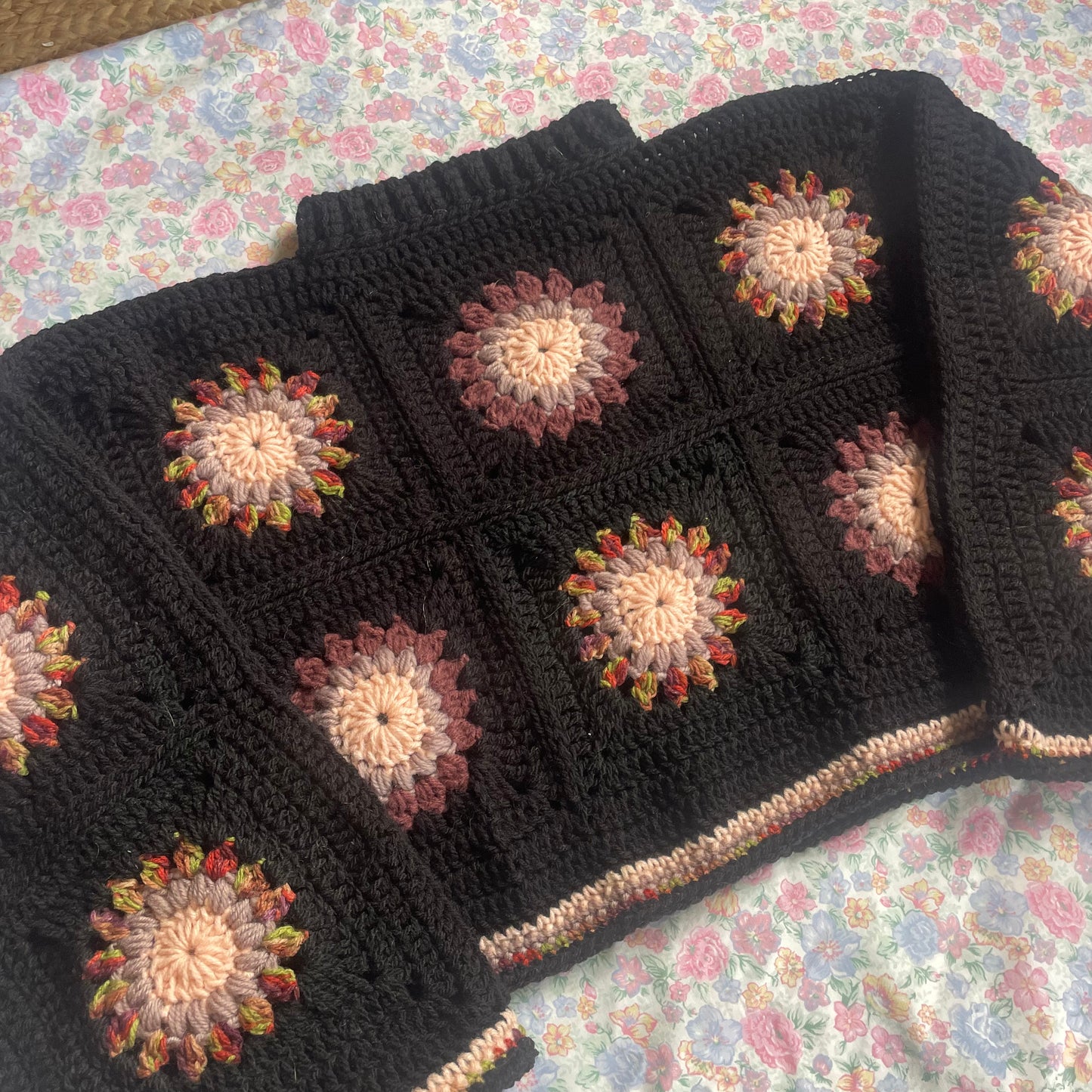 Cropped Flower Jumper
