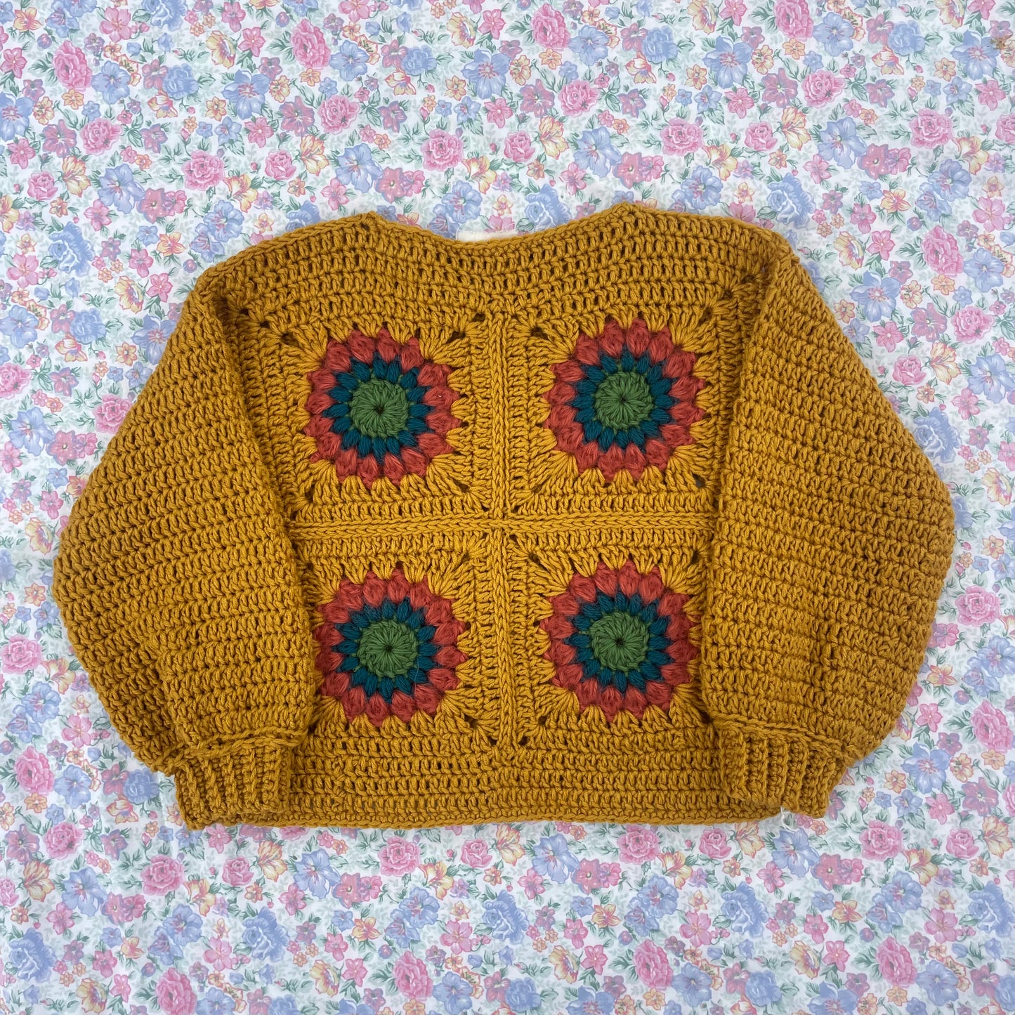 Kids crochet jumper