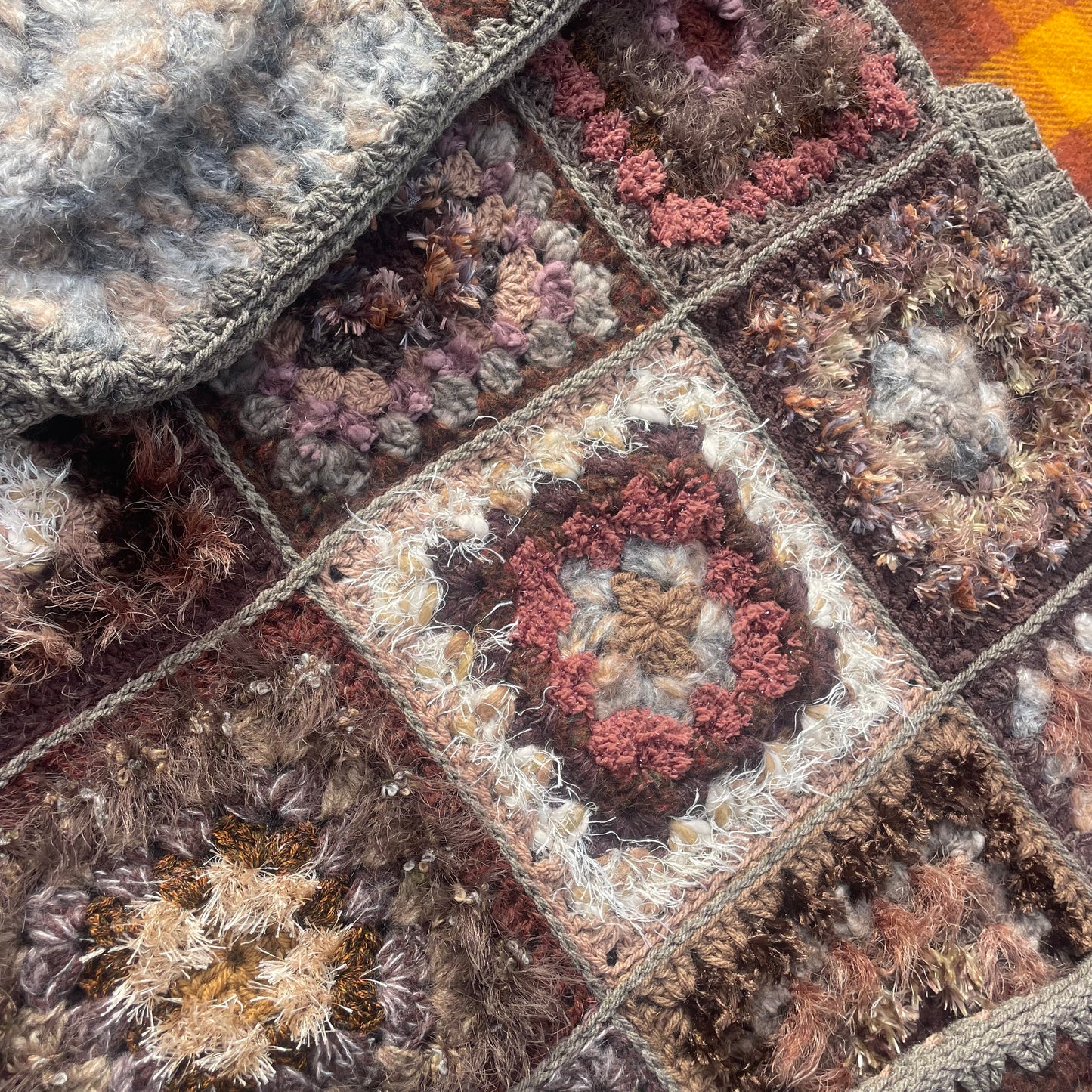 Earthy Crochet Jumper