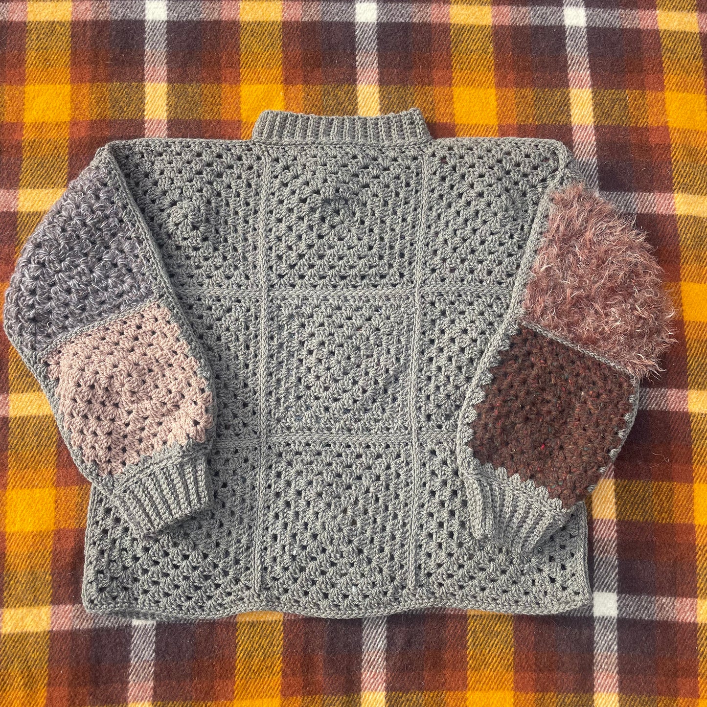 Earthy Crochet Jumper