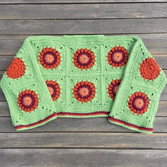 Cropped Flower Jumper